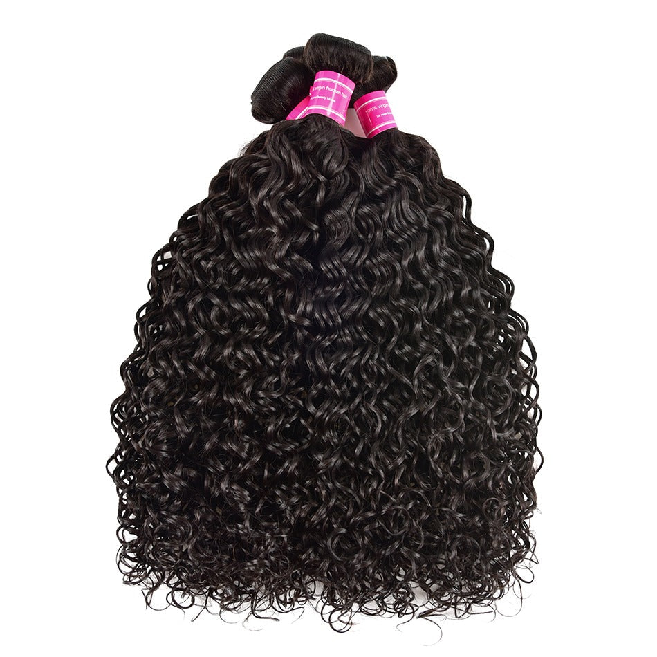 Wholesale 5/6/10/12 Bundles Brazilian Water Wave 10A Grade Human Hair